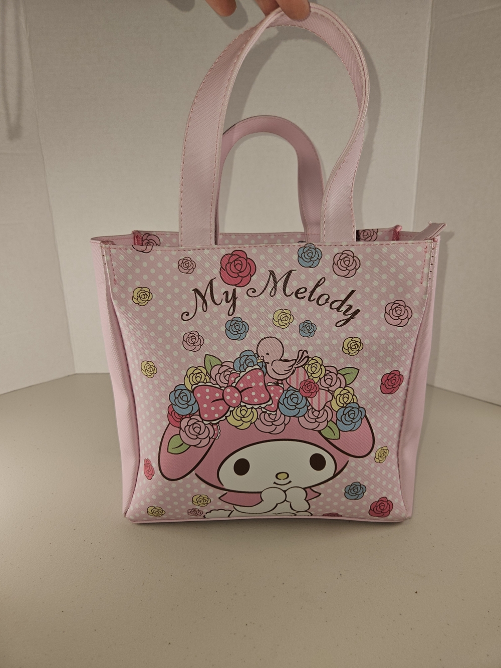 Like New Sanrio My Melody Pink Floral Tote Bag